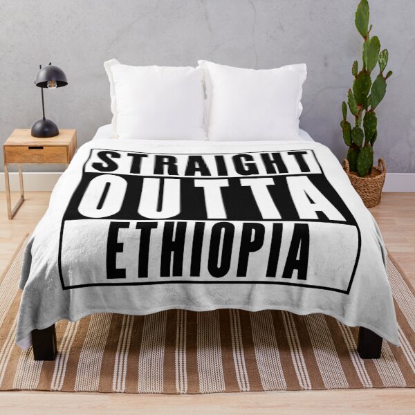 Item preview, Straight Outta Ethiopia designed and sold by RandomStuffShop.