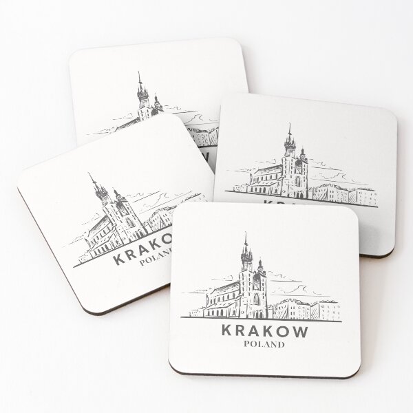 Aperçu de l'œuvre Place principale de Cracovie Pologne créée et vendue par steelskydesigns.