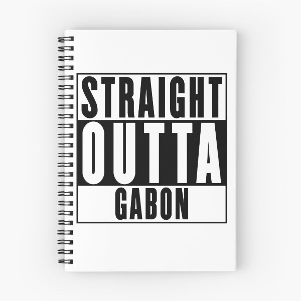 Item preview, Straight Outta Gabon designed and sold by RandomStuffShop.