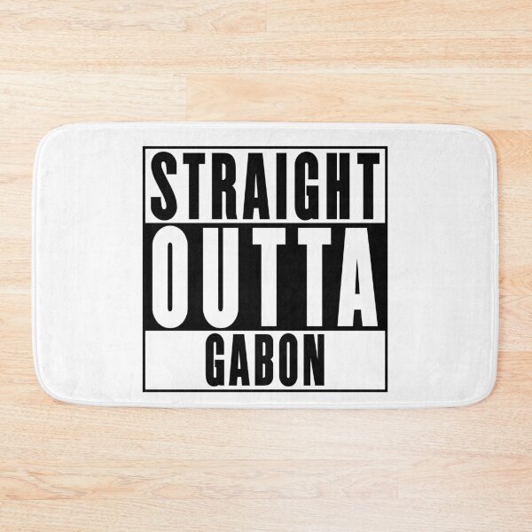 Item preview, Straight Outta Gabon designed and sold by RandomStuffShop.