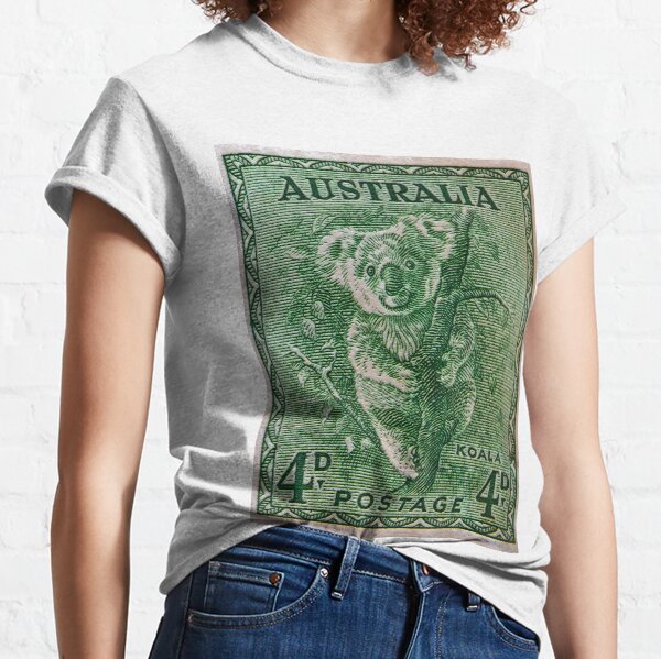"1937 Australia Koala Stamp" Classic T-Shirt