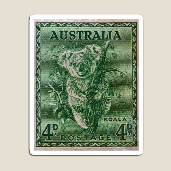 "1937 Australia Koala Stamp" Magnet