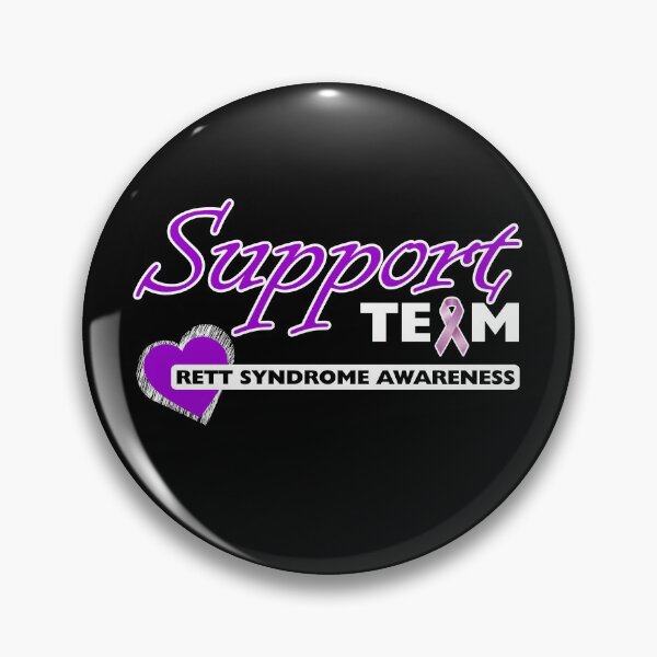 Item preview, Rett Syndrome Awareness Purple Support Ribbon designed and sold by Troy Krieger.