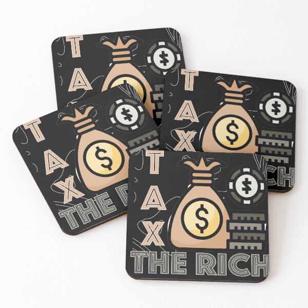 Item preview, Tax The Rich - Tax The Billionaires designed and sold by PupnkittyMania ⭐⭐⭐⭐⭐.