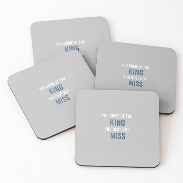 Item preview, you come at the king, you best not miss - quote the wire designed and sold by MeIanie.