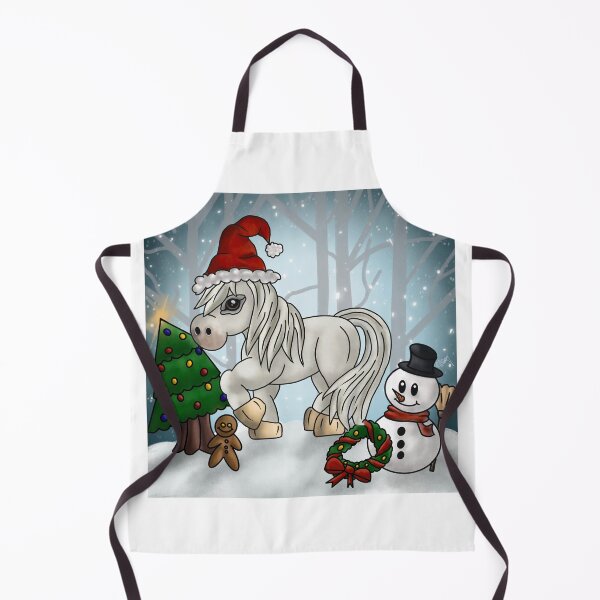 Item preview, White Christmas Pony designed and sold by RogueAnimals.