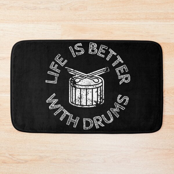 Item preview, Life Is Better With Drums designed and sold by TeePartyHost.