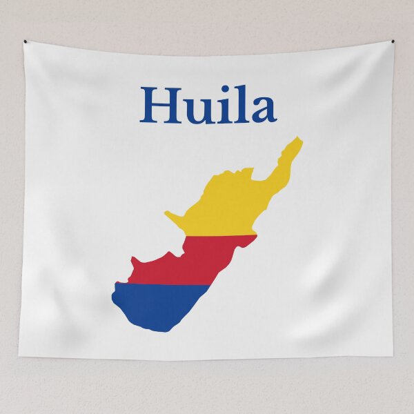 Item preview, Huila Department Map, Colombian Department designed and sold by marosharaf.