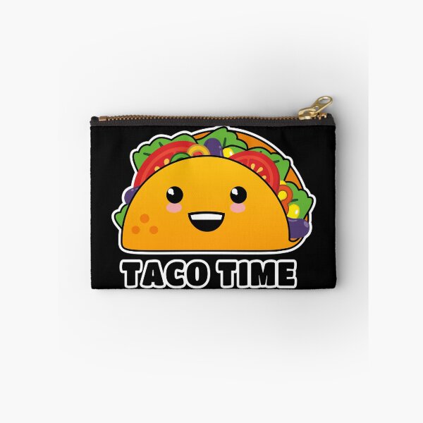 Item preview, Taco Time! Delicioso Taco Kawaii designed and sold by Happy Puppy Print On Demand.