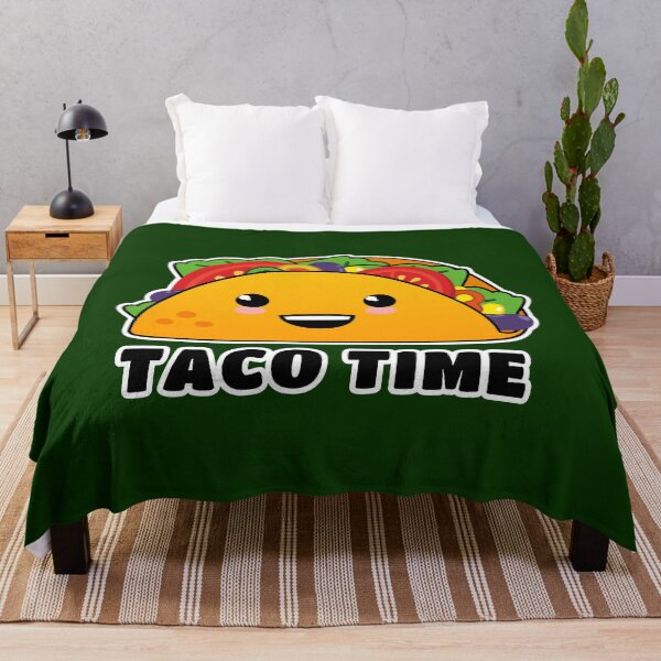 Item preview, Taco Time! Delicioso Taco Kawaii designed and sold by Happy Puppy Print On Demand.