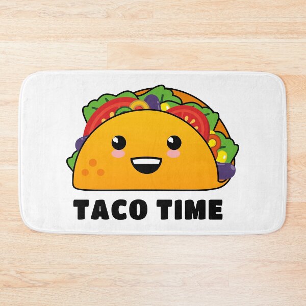 Item preview, Taco Time! Delicioso Taco Kawaii designed and sold by Happy Puppy Print On Demand.