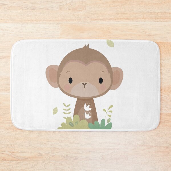 Item preview, adorable monkey cube designed and sold by VBrmDesign.