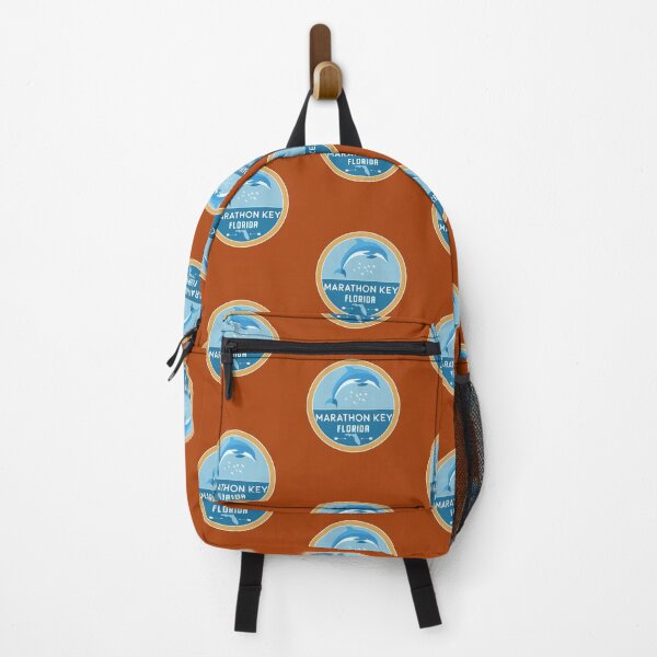 Item preview, Marathon Key Florida Retro FL Atlantic Ocean Dolphin Badge designed and sold by palmettodigital.
