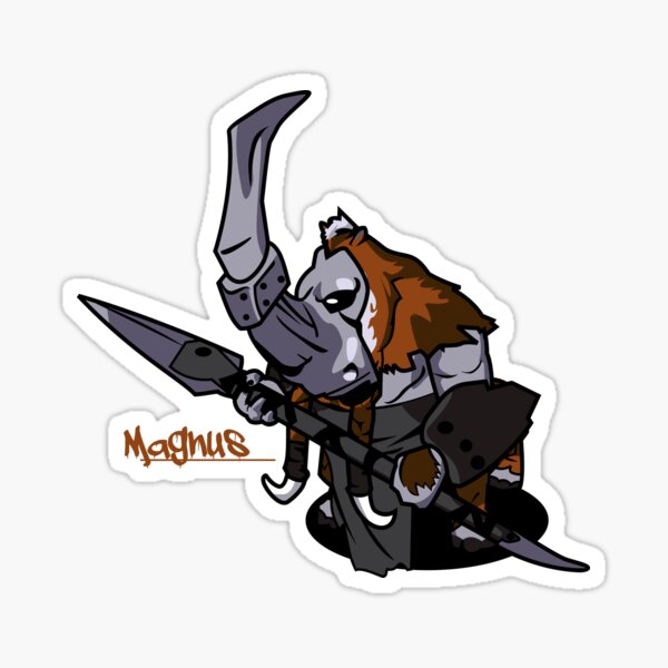 Item preview, Cartoon Magnus - Dota2 designed and sold by ArtxcL.