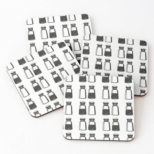 Item preview, Salt and Pepper - Black and White Pattern designed and sold by elevens.