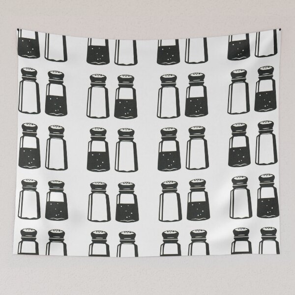 Item preview, Salt and Pepper - Black and White Pattern designed and sold by elevens.