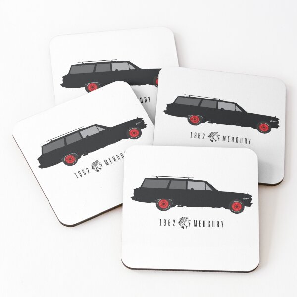Item preview, 1962 Mercury Comet Station Wagon ~BLACK designed and sold by Splinterwear.