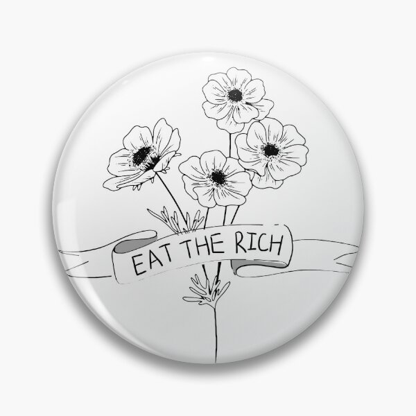 Item preview, eat the rich floral botanical designed and sold by promisesarelies.