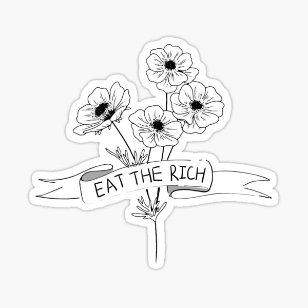 Item preview, eat the rich floral botanical designed and sold by promisesarelies.