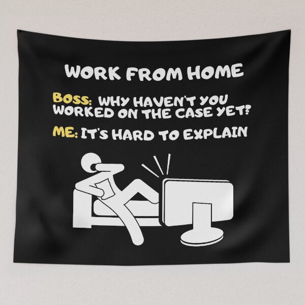 Item preview, Coronavirus work from home employee designed and sold by ds-4.