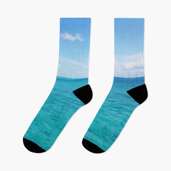 Item preview, Blue and Turquoise ocean waves  designed and sold by socialengineer.