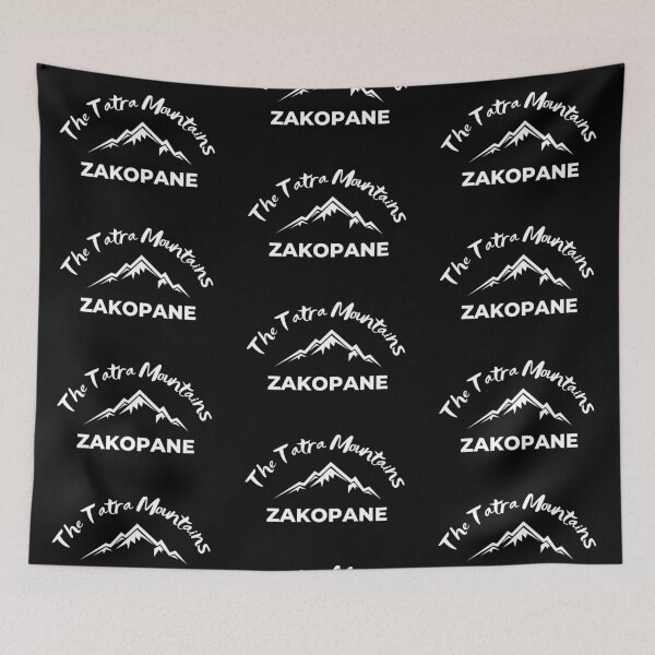Item preview, Zakopane Poland Tatra Mountains Skyline designed and sold by steelskydesigns.