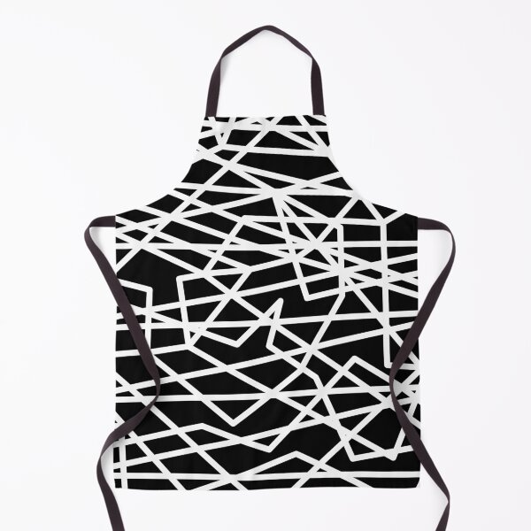 Item preview, Black and White Geometric Lines designed and sold by Whoopsidoodle.