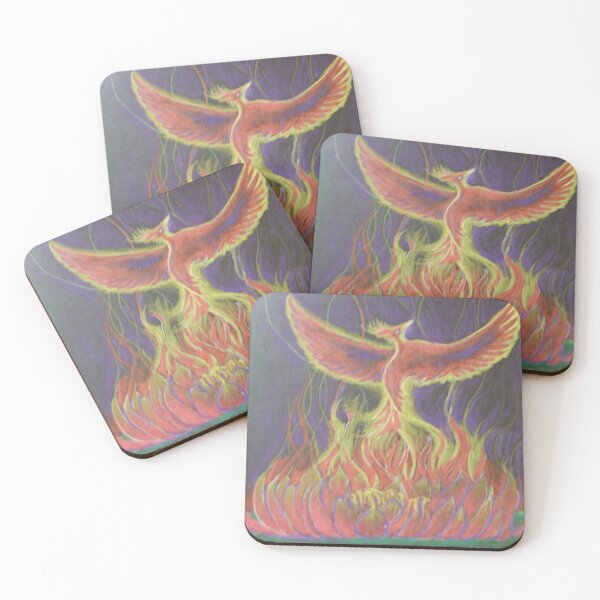Item preview, Phoenix Lotus Rising designed and sold by ArtbyCat.