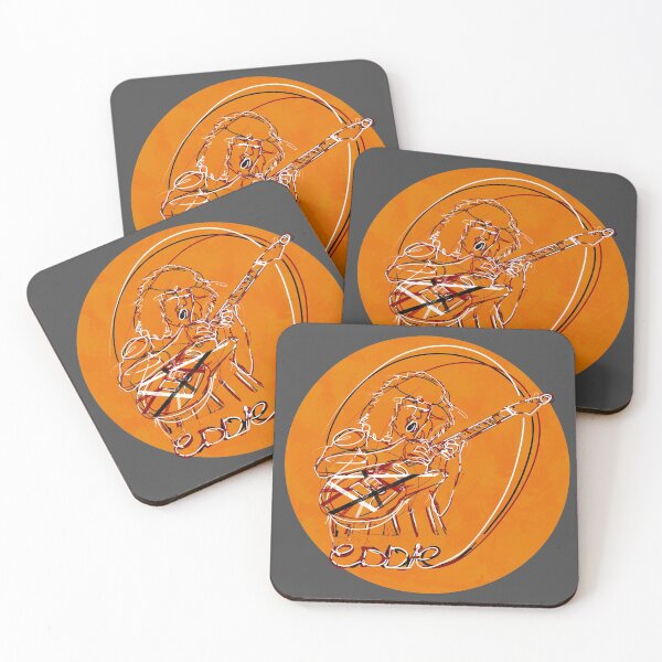 Item preview, Eddie lineart (orange) designed and sold by Gla-p.