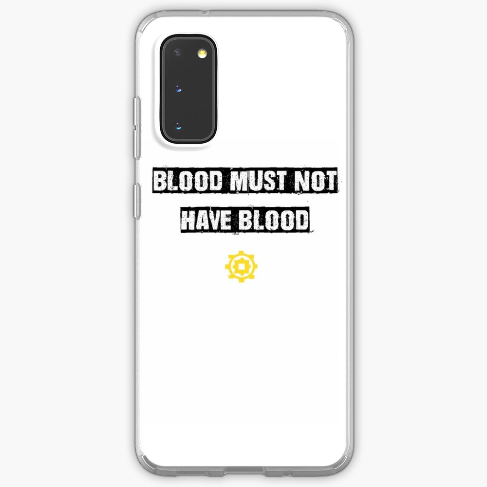 Blood Must Not Have Blood Case Skin For Samsung Galaxy By Naniecraft Redbubble