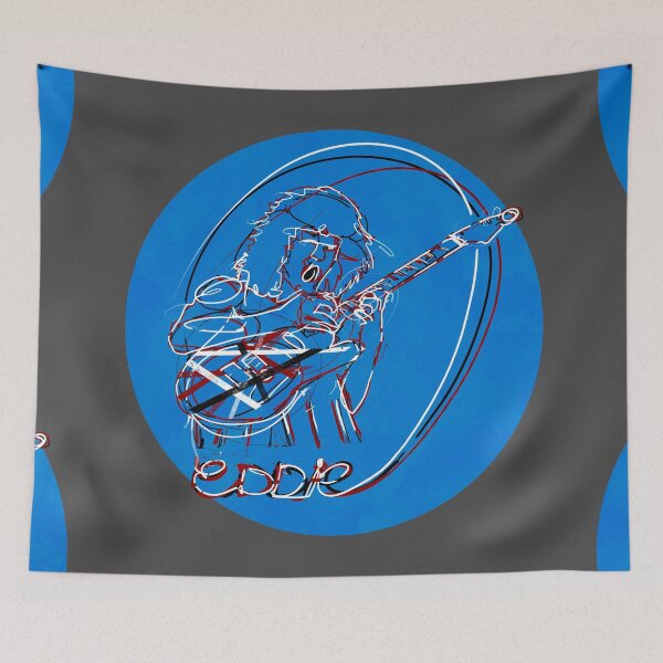 Item preview, Eddie lineart (blue) designed and sold by Gla-p.