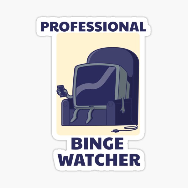 Item preview, Professional Binge Watcher Cool Design designed and sold by ChaiApparel.