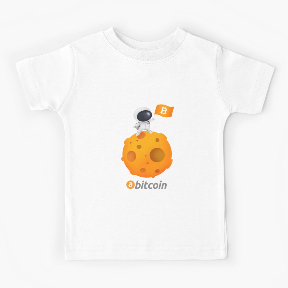 Bitcoin astronaut - Bitcoin - D3 Kids T-Shirt
