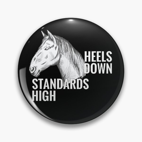 Item preview, Heels Down Equestrian Horse Riding Gift designed and sold by leofel.