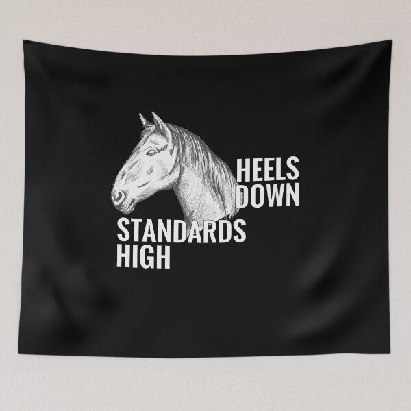 Item preview, Heels Down Equestrian Horse Riding Gift designed and sold by leofel.