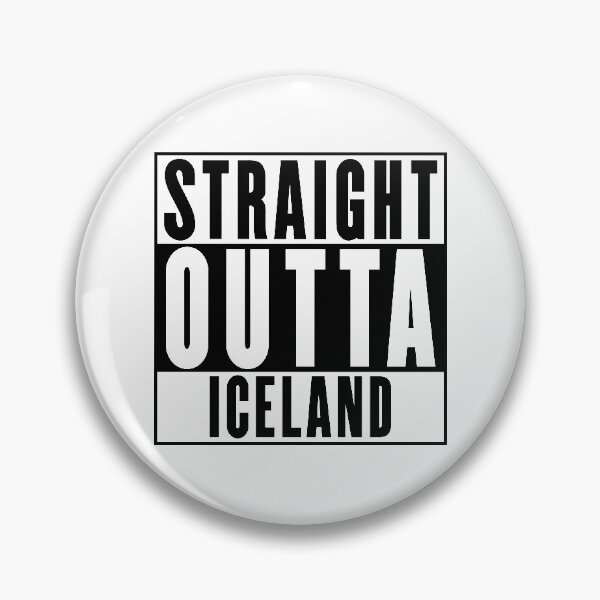 Item preview, Straight Outta Iceland designed and sold by RandomStuffShop.