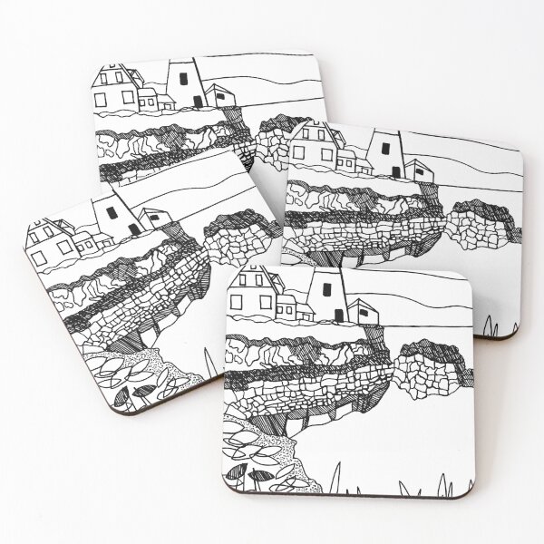 Item preview, Lighthouse by the sea - Line Art  designed and sold by Niina  Niskanen.