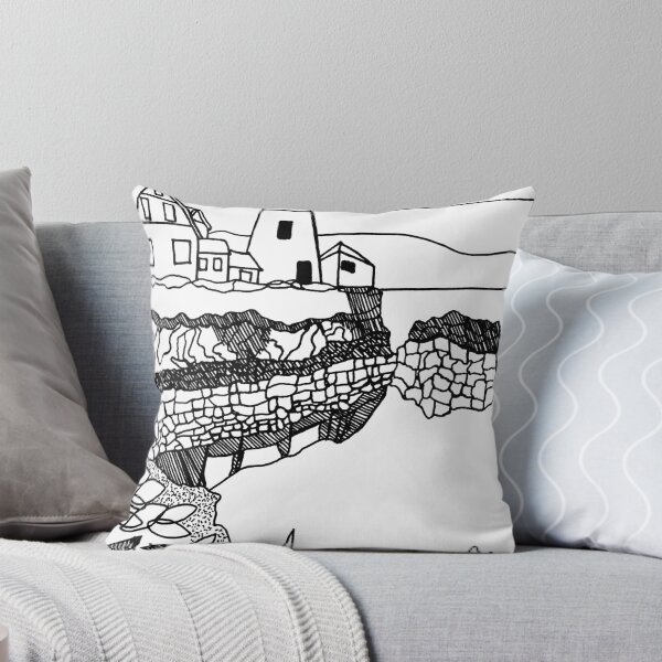 Item preview, Lighthouse by the sea - Line Art  designed and sold by Niina  Niskanen.