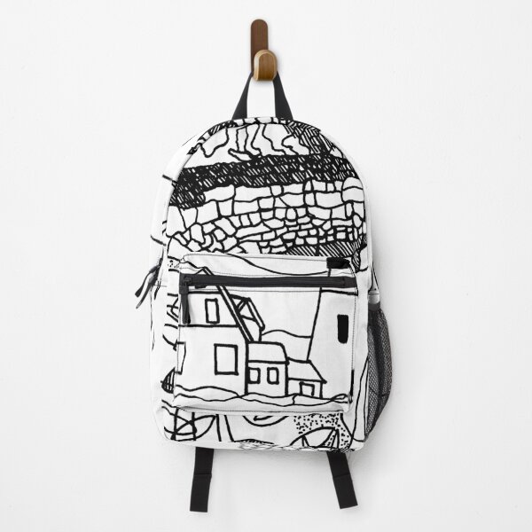 Item preview, Lighthouse by the sea - Line Art designed and sold by Niina Niskanen.