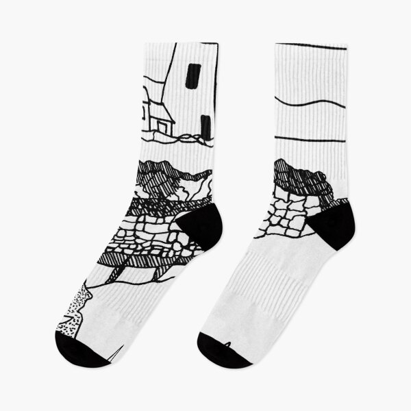 Item preview, Lighthouse by the sea - Line Art  designed and sold by Niina  Niskanen.
