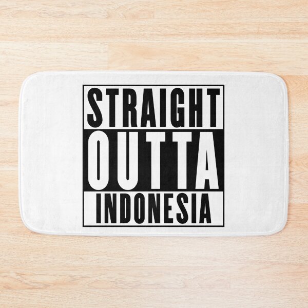 Item preview, Straight Outta Indonesia designed and sold by RandomStuffShop.