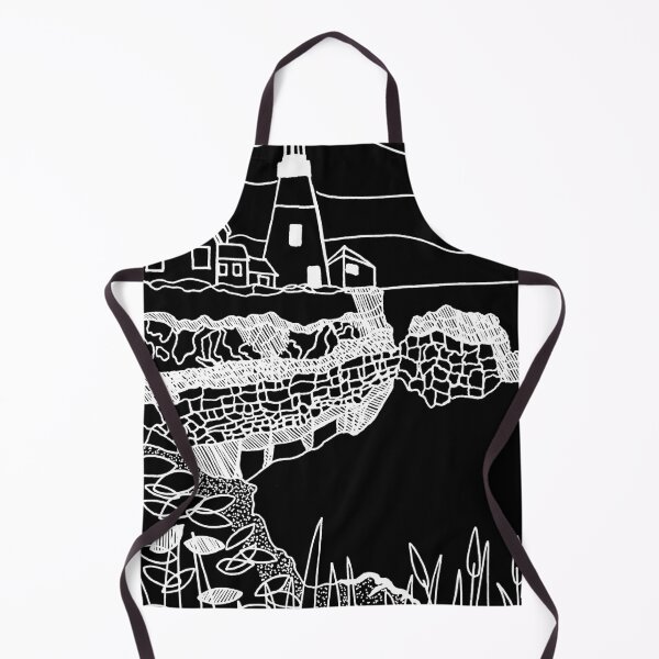 Item preview, Lighthouse by the sea - Black Palette designed and sold by Niina Niskanen.