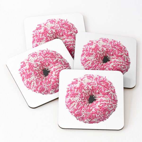 Item preview, PInk Sprinkled Donut for Donut lovers and Foodies designed and sold by FazCreations.