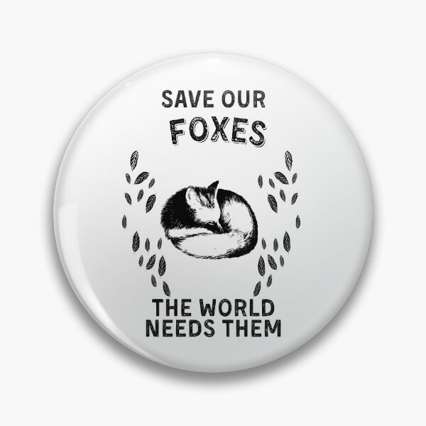 Item preview, Save our Foxes designed and sold by Cute  Pawz.