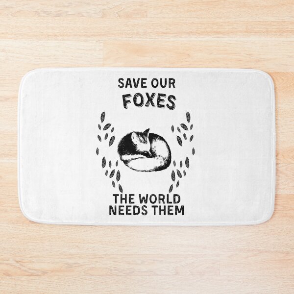 Item preview, Save our Foxes designed and sold by Cute  Pawz.