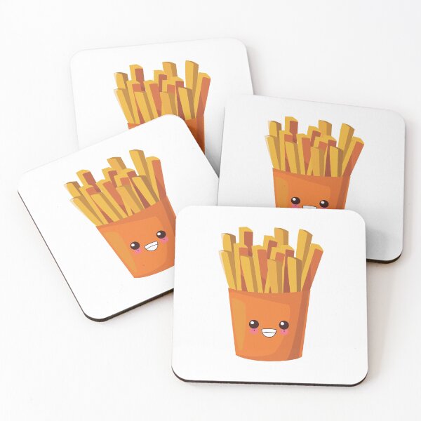 Item preview, Cute Adorable Fries! - Kawaii Food Design designed and sold by sweetpeanut.