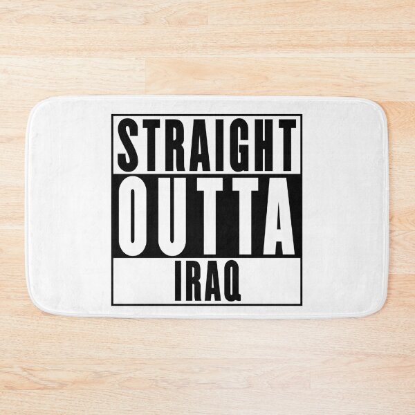Item preview, Straight Outta Iraq designed and sold by RandomStuffShop.