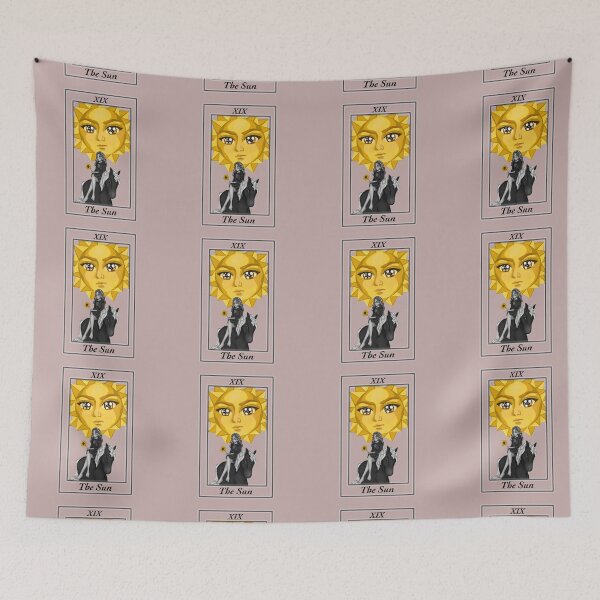Item preview, The Sun Tarot Card  designed and sold by shahdraws.