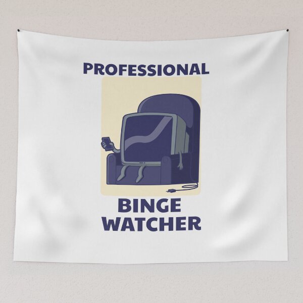 Item preview, Professional Binge Watcher Cool Design designed and sold by ChaiApparel.