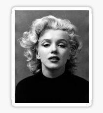 Vintage: Marilyn Monroe (Black&White) Sticker
